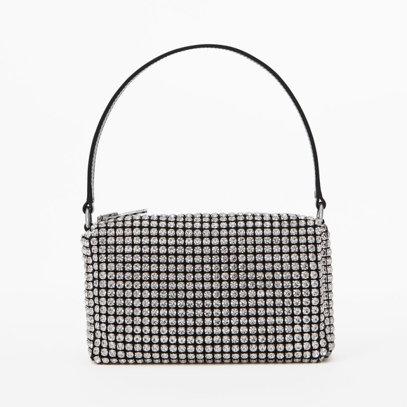 Alexander Wang Medium Rhinestone Heiress Pouch - Picture 10 of 10